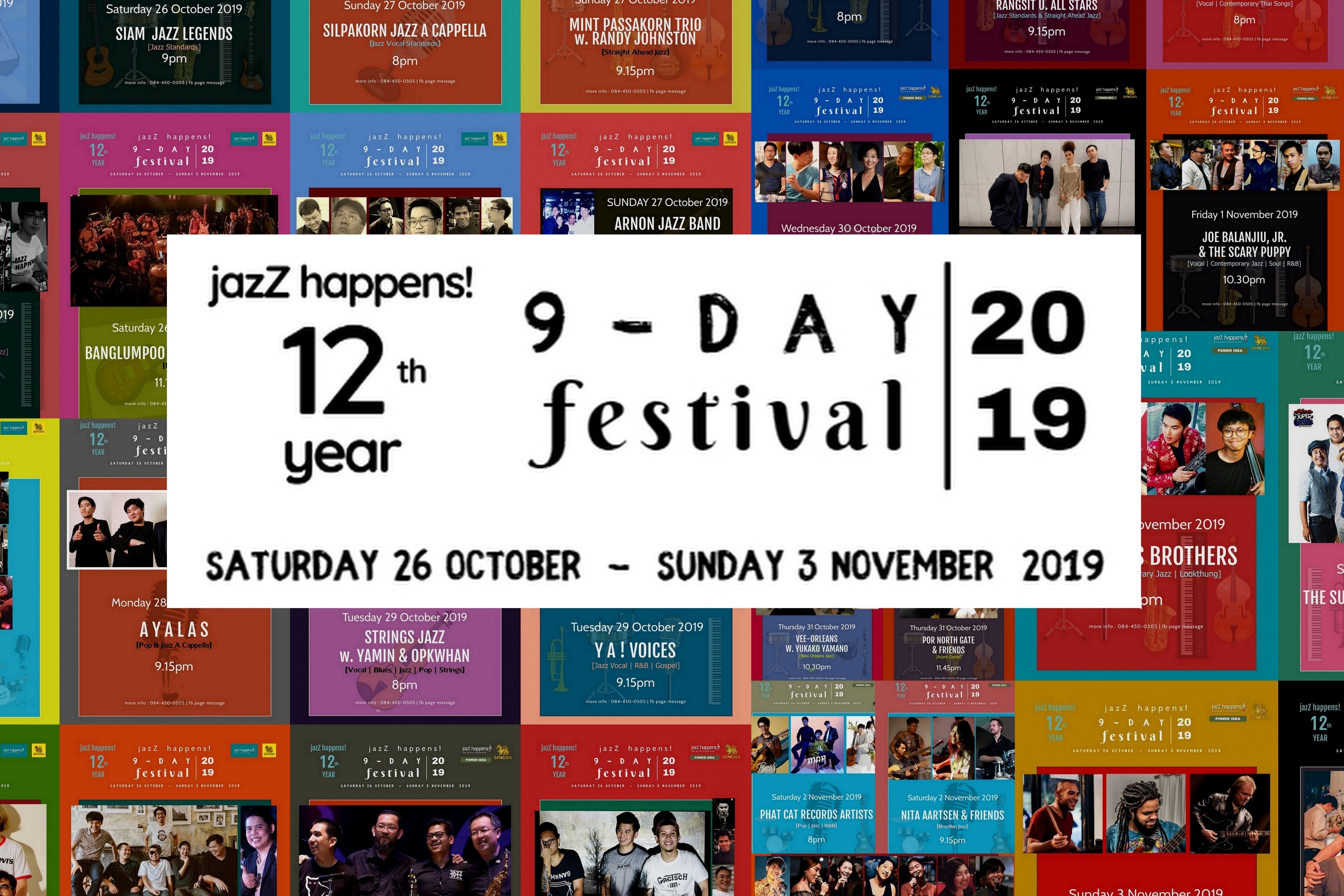 Nine Days of Music Explosion – jazZ Happens! Festival